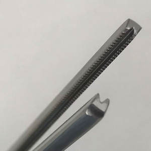 Instrumentos quirúrgicos rectos Base Abrazaderas de alta calidad 9,25 pulgadas de longitud Glassman Abrazadera gastrointestinal no aplastante - Product Image 3