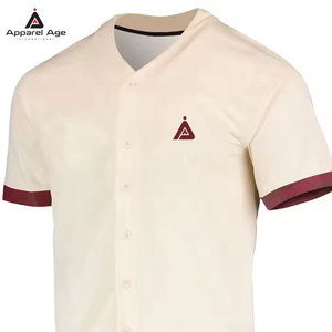 เสื้อเบสบอลราคาถูกจากโรงงาน รับออกแบบโลโก้ตามสั่ง เสื้อเบสบอลขายดีราคาส่ง - Product Image 6