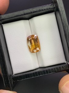 Piedra preciosa de circonita natural, suelta, redonda, facetada, con corte brillante, para joyería. - Product Image 6