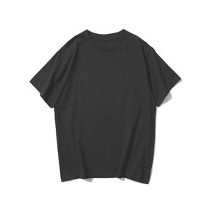 T-shirt en coton uni pour homme, léger, respirant, à manches courtes, col rond, décontracté, idéal pour la personnalisation - Product Image 6