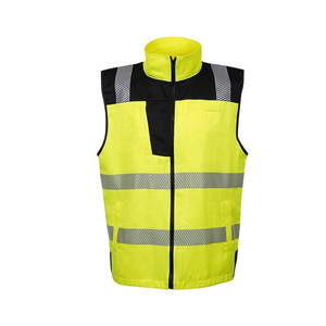 Custom High Visibility Safety <b>Vest</b> Customizable High Quality Safety <b>Vest</b> Reflective Work <b>Vest</b> for Hi Vis, Winter Workwear - Product Image 3