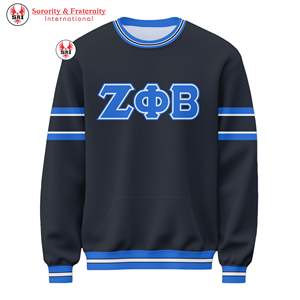 เสื้อสเวตเชิ้ตผู้หญิง Zeta Phi Beta แบบขายส่งสั่งทำพิเศษสำหรับฤดูหนาว เนื้อผ้าฝ้ายน้ำหนักเบา ระบายอากาศได้ดี แห้งเร็ว แขนยาว สไตล์สตรีทแวร์ - Product Image 1
