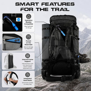 Sacs de trekking de haute qualité, les plus vendus, dernier style, sacs de trekking avec logo personnalisé - Product Image 4