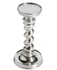 Support à bougies en métal artisanal de luxe, élégant porte-bougie, centre de table, décoration intérieure moderne pour la maison - Product Image 6