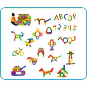 Little Fingers LFT 27 Link & Learn, Kit de Juguetes Educativos de Plástico para Niños de 2 a 3 Años - Product Image 4