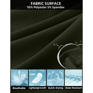 Pantalones cortos de poliéster y algodón para hombre, informales, de tela de estambre, con cierre de cremallera, ecológicos, cómodos, para correr, con estampado personalizado. - Product Image 6