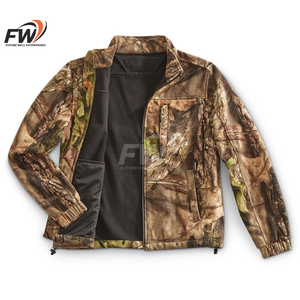 Conjunto de Chaqueta y Pantalones de Caza para Hombre, Ecológico, con Cuello Alto, Resistente al Viento, Camuflaje, con Cierre de Media Cremallera y Absorción de Humedad - Product Image 6