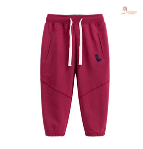Pantalon décontracté ample et droit pour garçons, séchage rapide, style palazzo, idéal pour le sport printanier - Product Image 1