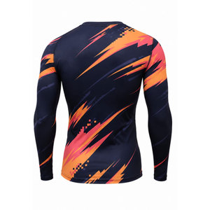 Camisetas de Compresión Transpirables de Nuevo Diseño para Uso en Exteriores para Hombre - Material de Spandex/Poliéster, Ropa Deportiva para Todas las Estaciones - Product Image 3