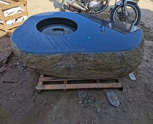 Modern Stone Outdoor <b>Fire</b> <b>Pit</b> <b>Table</b> with Bioethanol Fuel and <b>Fire</b> Glass for Eco-Friendly Patio Heating - Product Image 5