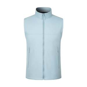 Chaleco para Mujer con Ribete en Contraste, Detalles en Color, Softshell, Cortavientos, con Capucha, Cálido, Acabado Elegante, Deportivo, para Montaña - Product Image 1