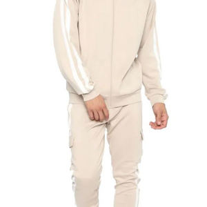 Conjunto Deportivo Informal para Hombre, Transpirable, para Gimnasio, Entrenamiento, Correr, Dos Piezas, Secado Rápido, 100% Algodón, Ropa Deportiva Económica - Product Image 1