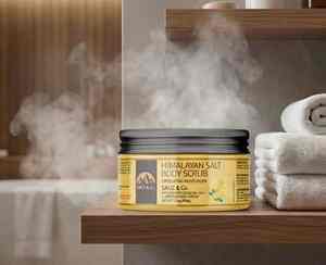 Sal de Baño Cítrica, Sal del Himalaya Pura, Terapia con Extractos de Naranja y Limón, Relajante, Exfoliante, Mejora el Estado de Ánimo, Spa - Product Image 3