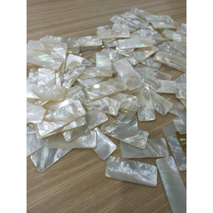 SeaShell Inlays Slabs & Sheet <b>Black</b> Mother of Pearl Inlay Blanks Gold Mother of Pearl Inlay Blanks: <b>Polished</b> Shell Pieces - Product Image 4