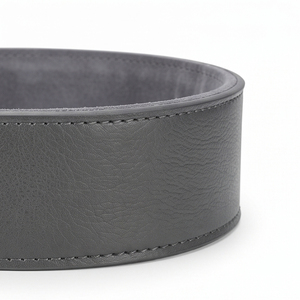 Wholesale Leather Weightlifting <b>Belt</b> Gym Fitness <b>Powerlifting</b> Embroidery Prong <b>Belt</b> Unisex 9MM Leather <b>Belts</b> Unisex - Product Image 2