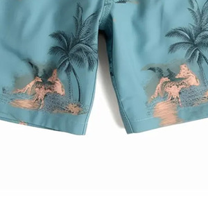 Shorts d'été modernes en mélange de lin, tissu doux et frais, pour les vacances, vente en gros, exportation, fabricant, fournisseur, qualité - Product Image 4