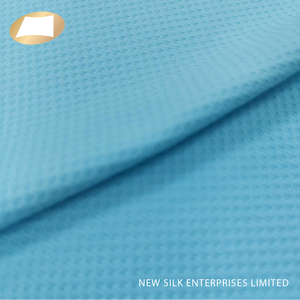 ผ้าถักเฟรนช์เทอร์รี่วาฟเฟิลโพลีเอสเตอร์แบบดูดซับความชื้นได้ทางเดียว ผลิตในไต้หวัน สำหรับชุดลำลอง - Product Image 6