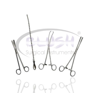 Orthopedic Surgical Instruments Kit Sponge Forceps Stainless Steel Manual Mithieu IUD L M Graves Set 10 <b>Blush</b> Surgical - Product Image 2