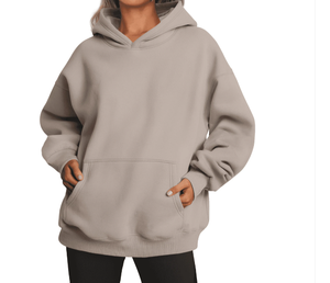 Oversized Hoodies Sweatshirts for Women Fall Fashion Sweatshirts Pullover Womens Plues Size <b>Clothes</b> with Pocket - Product Image 3