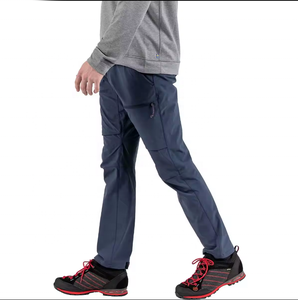 Men Quick Dry Hiking Pants <b>Waterproof</b> Breathable Trekking <b>Trousers</b> Lightweight Outdoor Walking Pants with Pockets - Product Image 6
