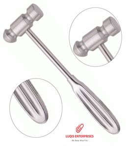 Martillo Cervical de 19 cm, Martillo Quirúrgico Sólido de 215 gramos, Instrumento Ortopédico - Product Image 4