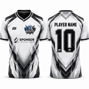 Maillot de football personnalisé de haute qualité offrant un style de football haut de gamme, une construction légère et une fonctionnalité d'élite - Product Image 1