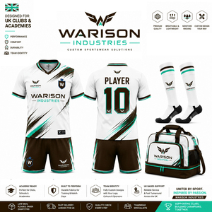 UK Club Training Football Uniform Kit Breathable Quick Dry Soccer Jersey Short Socks And Sports Bag Set - Product Image 3
