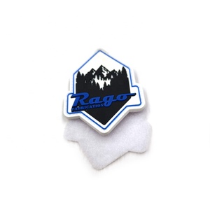 Parche de PVC suave, parche de silicona, parche de PVC suave 3D único, sin mínimo, parches termoadhesivos con logo de goma para bolsos, ropa y prendas. - Product Image 2