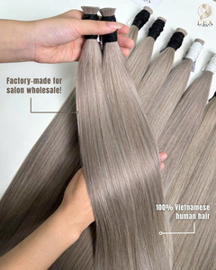 Extensiones de Cabello Humano LEX HAIR, Color 613, Cabello Virgen Remy, Puntas Completas, Envoltura Blanca - Product Image 1