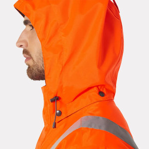 Waterproof Industrial Construction Hi Vis Work Wear Winter Heavy <b>Worker</b> Reflective Safety High Visibility <b>Jacket</b> - Product Image 5