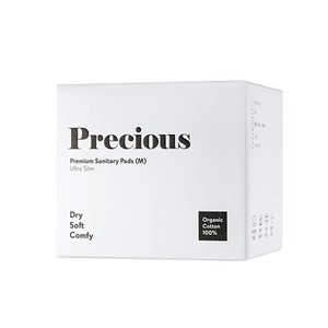 [RIMEX] Toallas Sanitarias con Alas de Algodón Orgánico Precioso (Mediano) Calidad Certificada en Varios Países - Product Image 1