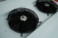 Évaporateur de refroidissement rapide à haute vitesse pour chambre froide, unité de réfrigération à moteur électrique