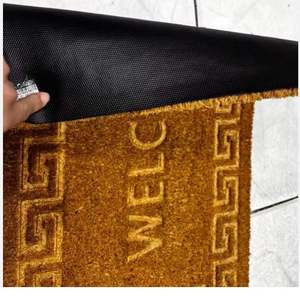 Tapis d'entrée extérieurs antidérapants, tuftés, lavables en machine, qualité hôtelière - Product Image 1