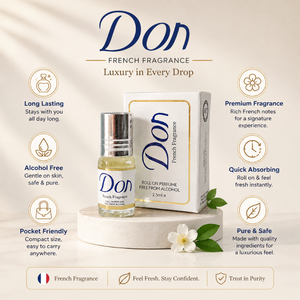 Perfume en Roll-On DON Premium Unisex, 2.5 ML, Sin Alcohol, Aceite de Fragancia de Lujo, Aroma Floral y Frutal Francés, de Larga Duración - Product Image 2