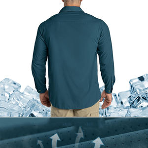 Nouvelle Arrivée 2026 : Chemise de Pêche Homme Séchage Rapide et Respirante, Multiples Poches, Idéale pour la Pêche et la Randonnée - Product Image 6