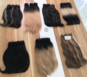 Extensions de cheveux humains bruts vietnamiens 100% Cuticules alignées Os Style de vague droite Meilleur produit pour les clients nigérians - Product Image 6