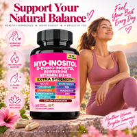 Complément alimentaire 16 en 1 Myo-Inositol D-Chiro-Inositol avec Berbérine, Chasteberry, DIM, Magnésium, Zinc, 60 capsules végétales pour femmes