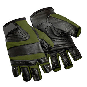 Guantes de Gimnasio de Medio Dedo de Cuero de Alta Calidad con Material Transpirable y Agarre Antideslizante para Entrenamiento Físico Unisex - Product Image 6