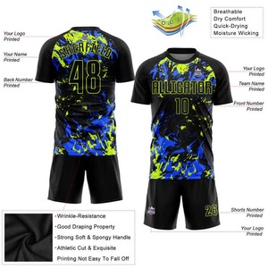 Uniformes de Fútbol Personalizados Sublimados, Camisetas de Fútbol, Jersey Personalizado, Ropa Deportiva de Club, Camisetas de Fútbol para Hombre, Mujer y Niño - Product Image 5