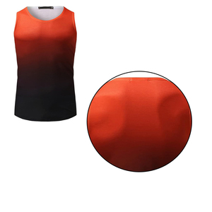 2026 Men's Crew Neck Gym Clothing Breathable Cotton Solid Color Tank <b>Tops</b> <b>Thermal</b> Plus Size Sleeveless Tank <b>Top</b> Knitted - Product Image 5