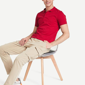 Customized Logo Design Men's Polo Shirt Anti-Pilling Breathable fabric <b>Classic</b> Fit Summer Casual Polo Tops - Product Image 4