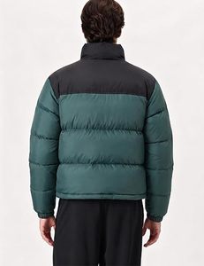 Winter Warm Puffer Jacket Mens Padded <b>Bubble</b> <b>Coat</b> Windproof Stand Collar Winter Outerwear Custom Logo - Product Image 3
