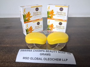สบู่สวาร์นา ชัมปา บิวตี้ 100 กรัม สบู่วิตามินซี สำหรับผิวหน้าและผิวกายทุกสภาพผิว - Product Image 3