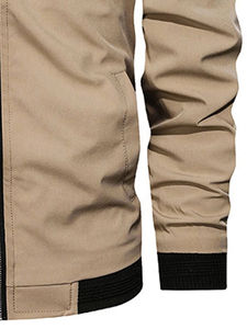 Blouson universitaire pour homme 2025, col en V, chauffant, en coton, personnalisable, uniforme OEM - Product Image 6