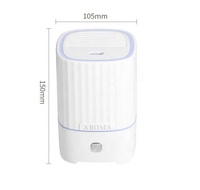 Diffuseur d'arôme et d'huile essentielle avec USB, humidificateur d'air, appareil électrique avec 7 couleurs, veilleuse, 280ML, offre spéciale