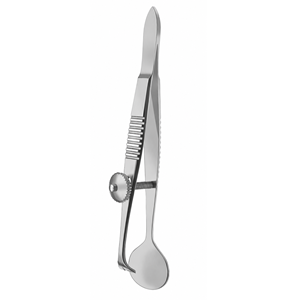 Pinzas Erhardt Lid de Acero Inoxidable, Instrumento Quirúrgico Oftálmico, Pinzas de Precisión para Cirugía Ocular, Reutilizables, Grado CE - Product Image 6