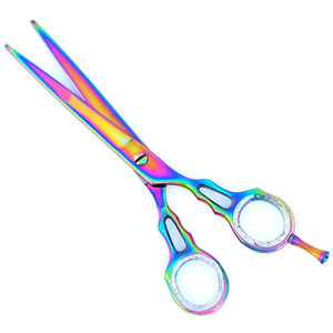 Ciseaux de Salon de Coiffure de Qualité Supérieure, Ciseaux de Coupe Droits pour Barbiers, Design Unique, Ciseaux de Salon Personnalisés - Product Image 2