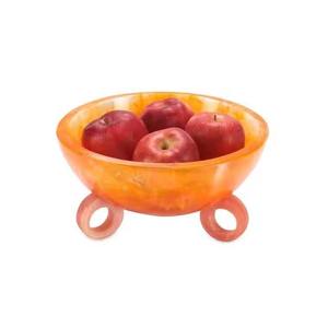 Handmade Resin Salad Serving Bowl Customizable Tabletop for <b>Kitchen</b> New Design Home Garden Style with Unique Shape - Product Image 5