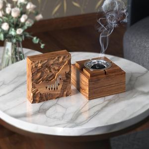 Brûleur d'encens en métal Bakhoor, design écologique, diffuseur aromatique artisanal religieux, décoration d'intérieur toute saison - Product Image 3