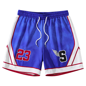 Shorts de basket-ball personnalisés pour équipes professionnelles – Vente en gros, respirants, vierges, pour entraînement de club, impression DIY - Product Image 2
